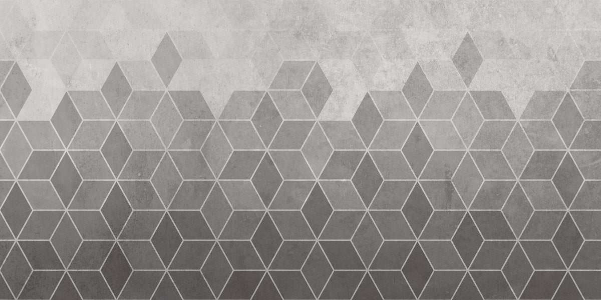 Hexagon Concrete Charm Wallpaper Murals in your room