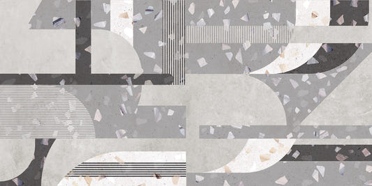 Concrete Texture Terrazzo Tile Murals