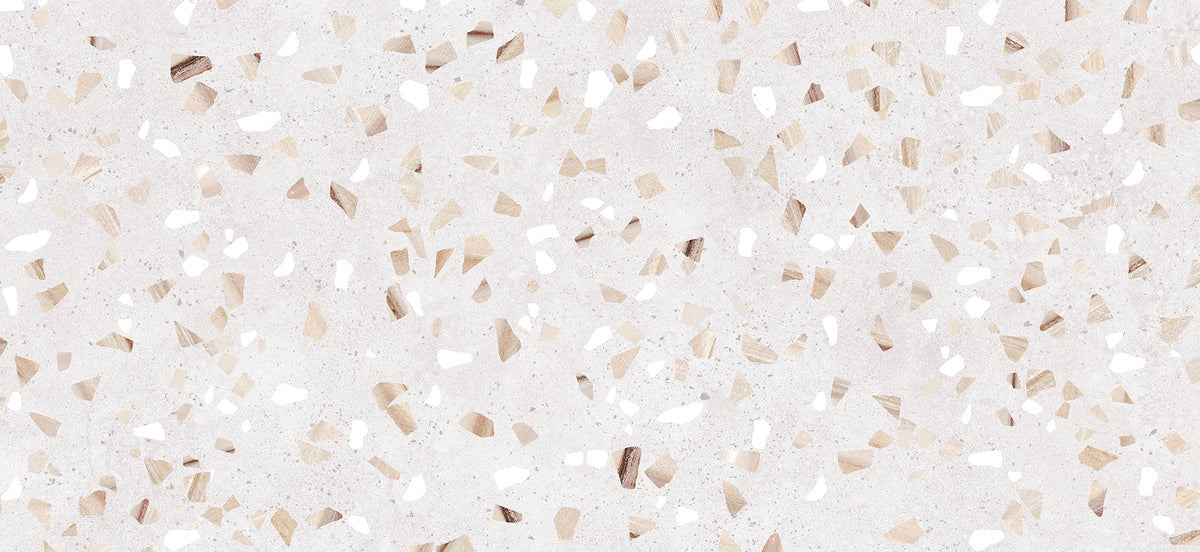 Artistic Terrazzo Marble Wall Murals in your room — zoomed
