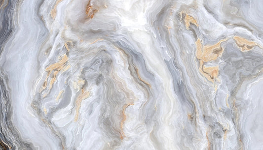 Gray Swirls of Elegance Wall Murals