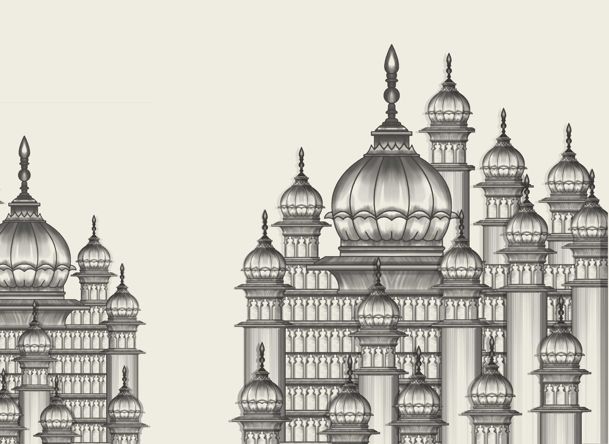 Grandeur of the Mughals Wall Murals in your room