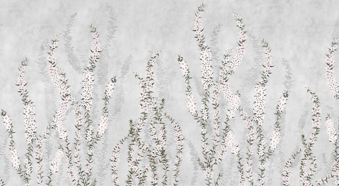 Climbing Floral Branches Wall Murals