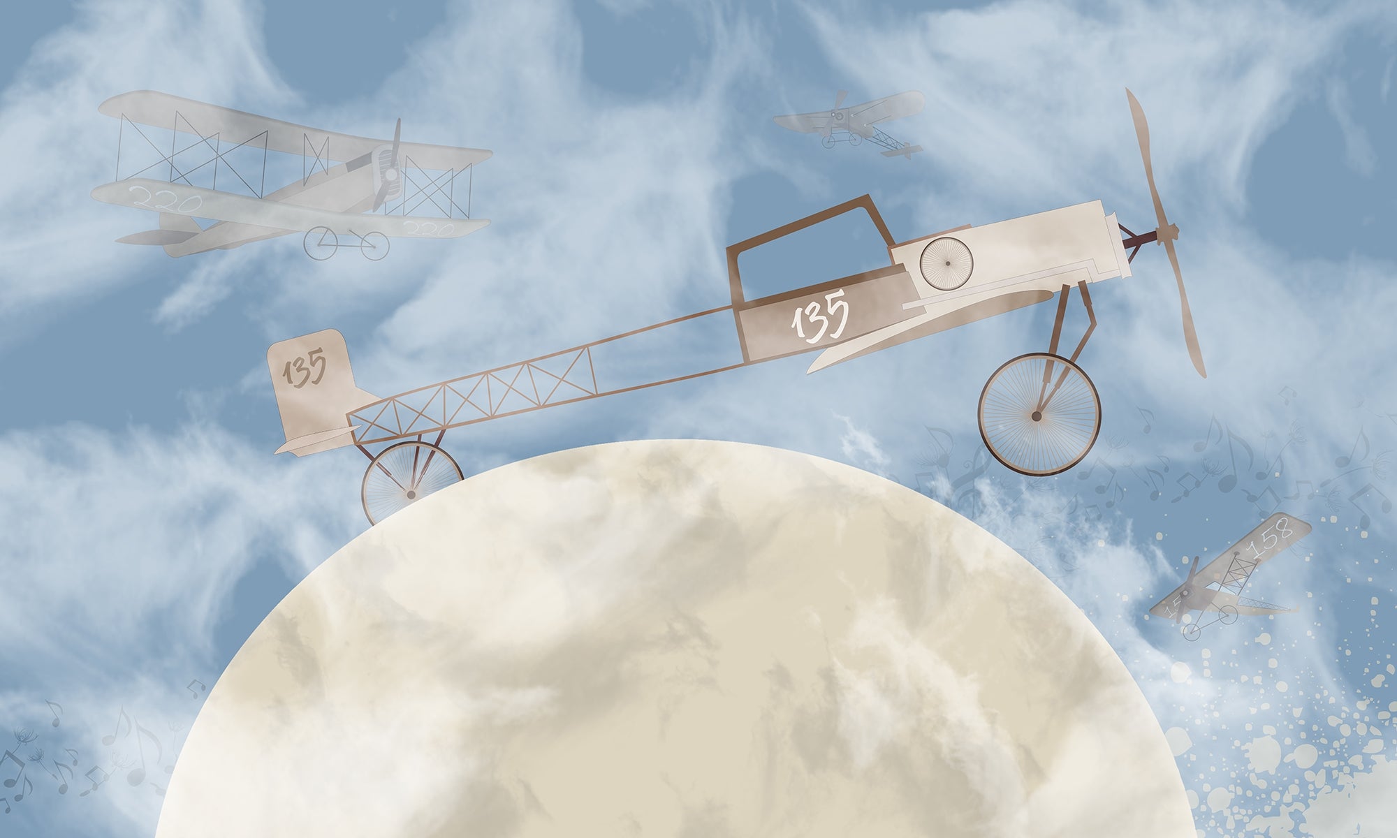 Celestial Plane Expedition Wall Murals