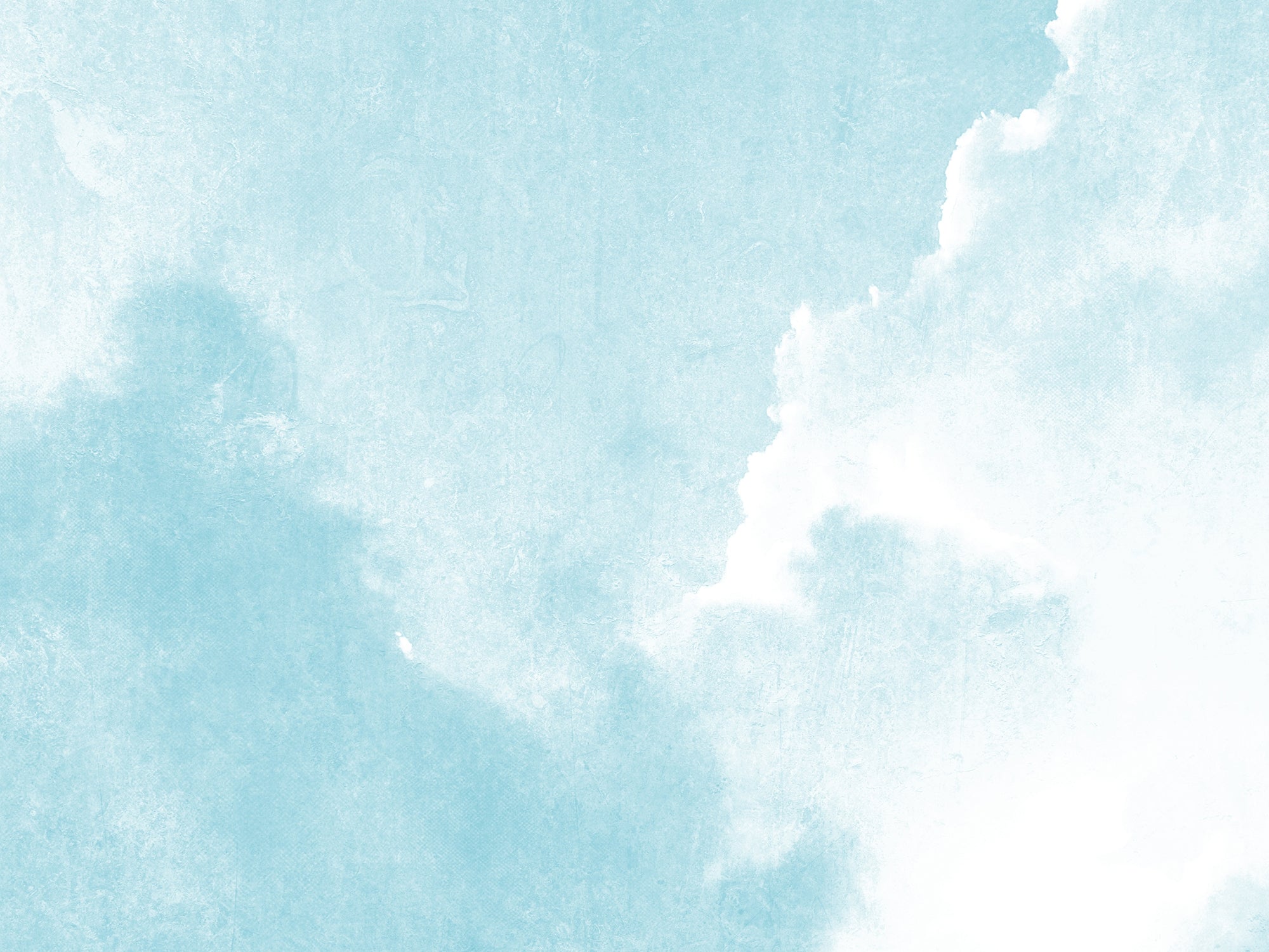 Blue Heavenly Clouds Wallpaper Murals
