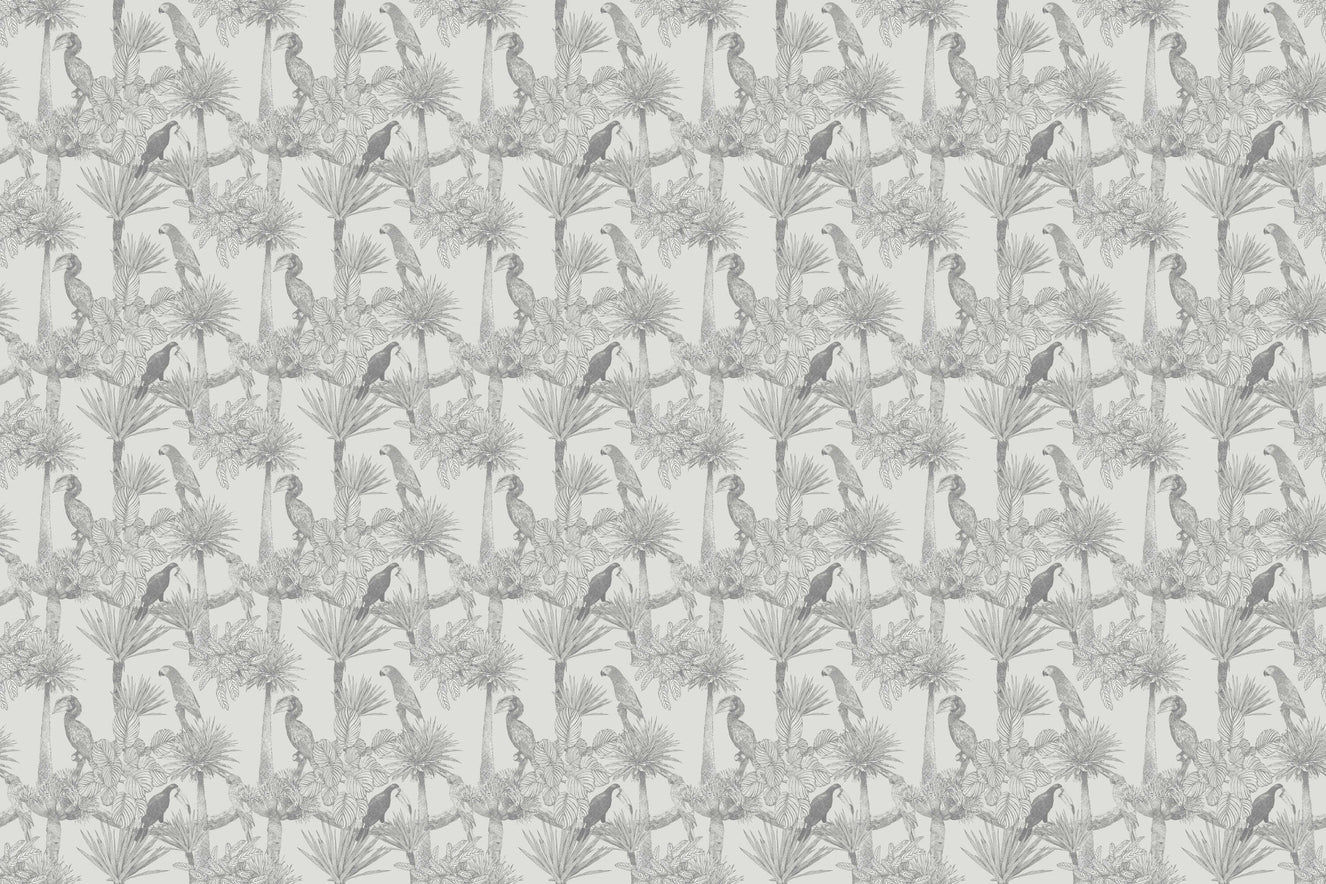Exotic Bird Paradise Wall Mural
