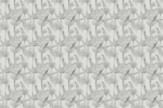 Exotic Bird Paradise Wall Mural