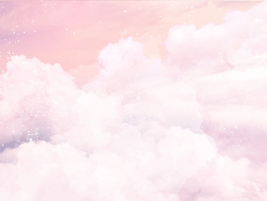 Pink Pastel Glittery Art Wall Murals