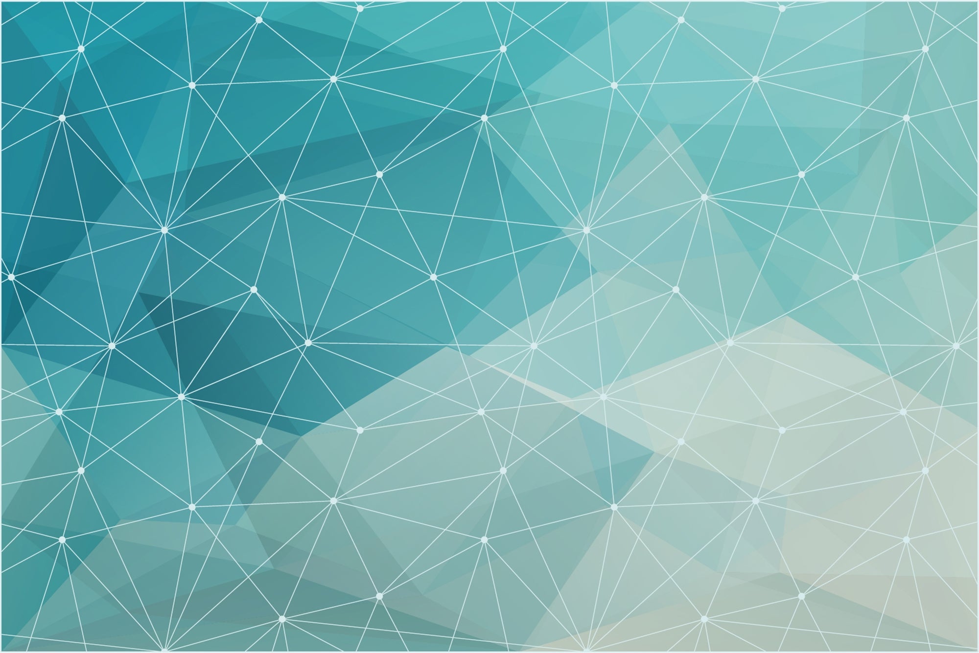 Crystal Geometric Pattern Wall Murals