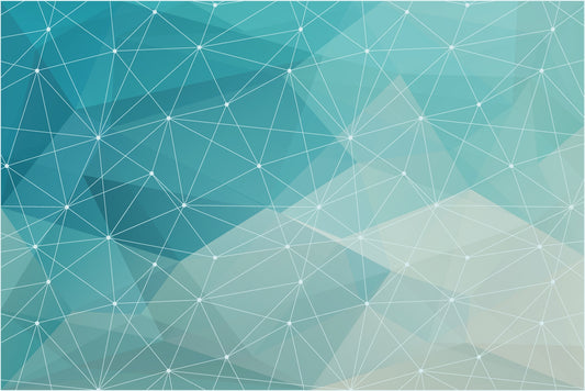 Crystal Geometric Pattern Wall Murals