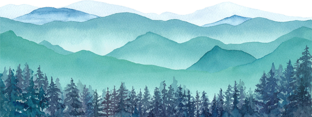 Frozen Fantasy Watercolor Removable Murals in your room