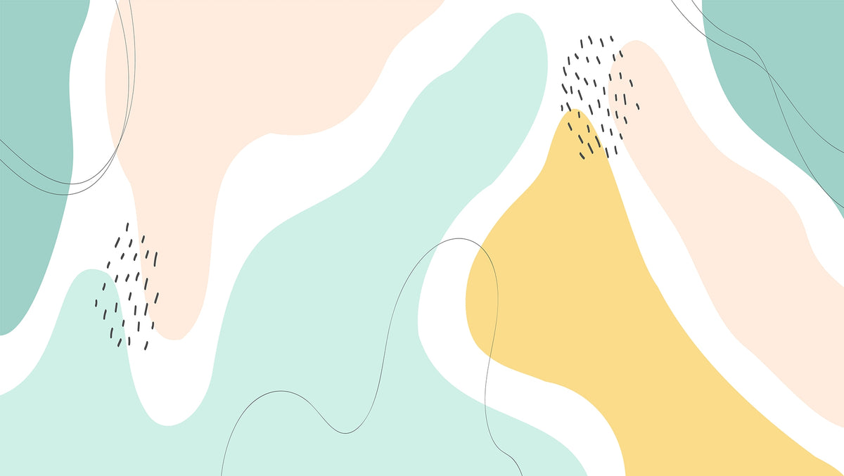 Pastel Harmony Wallpaper Murals in your room — zoomed