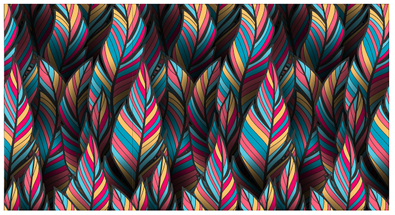Colorful Tropical Plumage Wallpaper