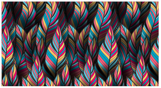 Colorful Tropical Plumage Wallpaper