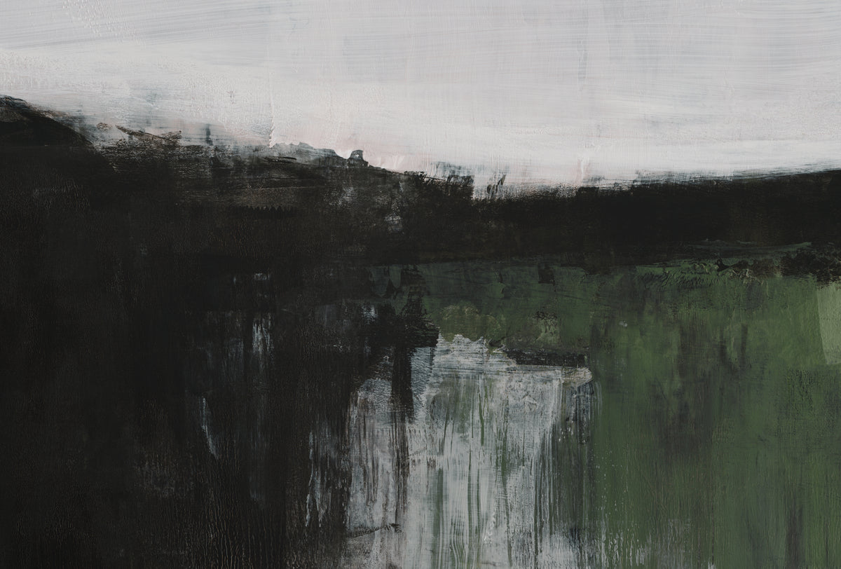 Hand-Painted Landscape Mural in your room — zoomed