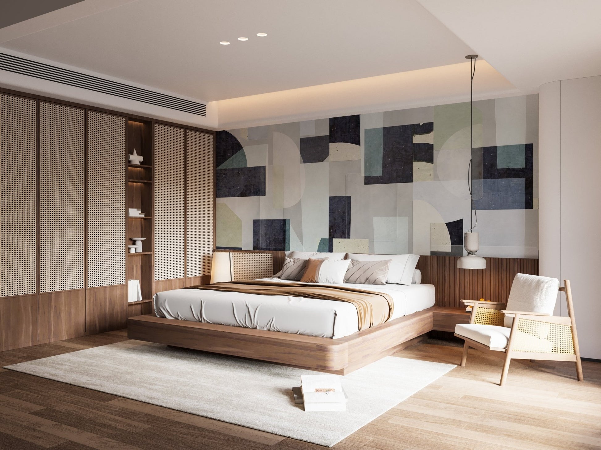 Abstract Artistry Wall Mural - Wallanza