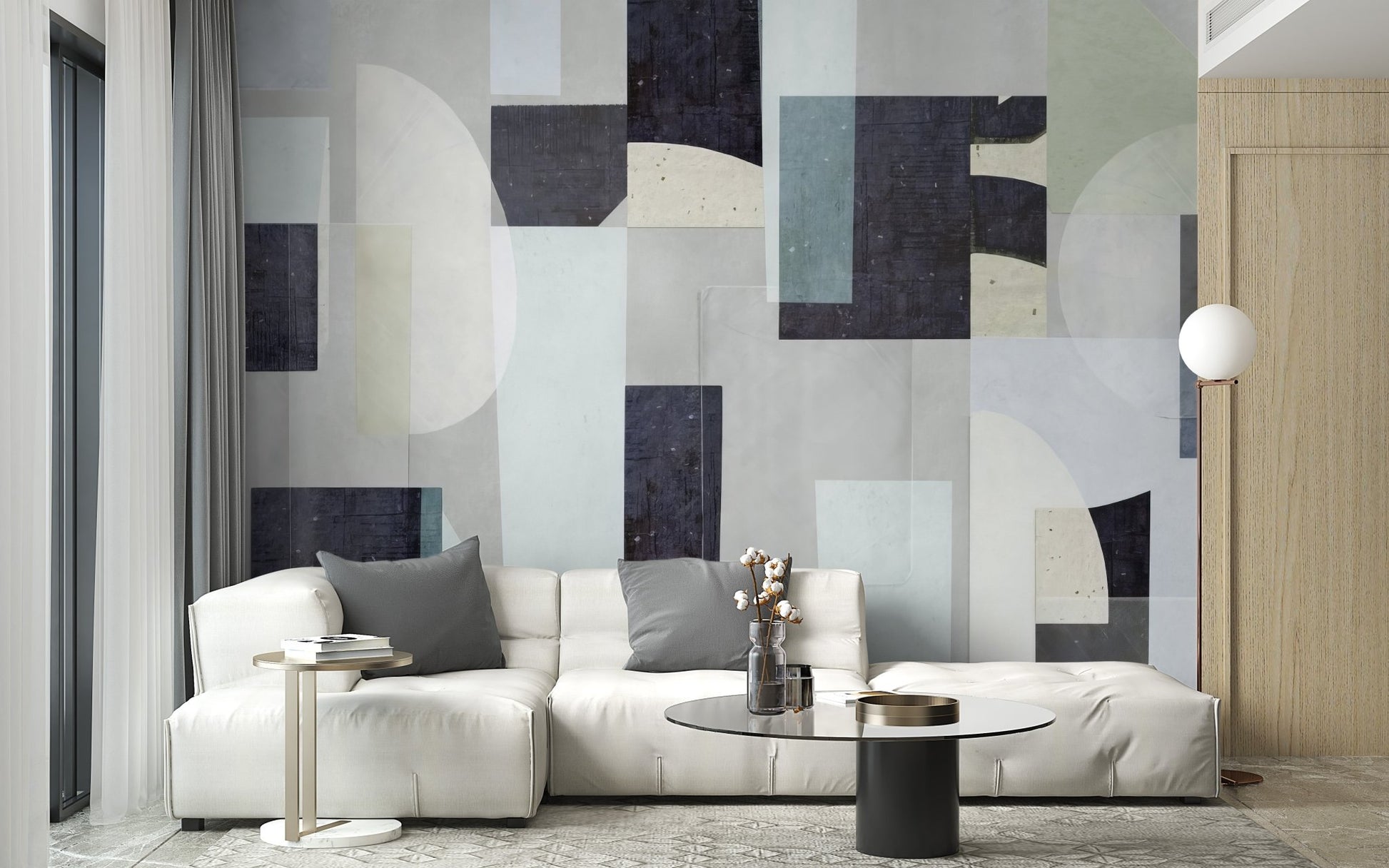Abstract Artistry Wall Mural - Wallanza