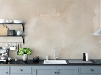 Stylish abstract beige ink mural design
