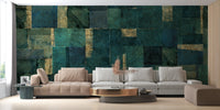 Abstract Geometric Wallpaper Mural - Wallanza