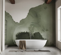 Abstract Monochrome Wall Mural - Wallanza