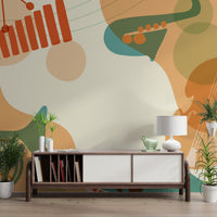 Abstract Music Instrument Wallpaper - Wallanza