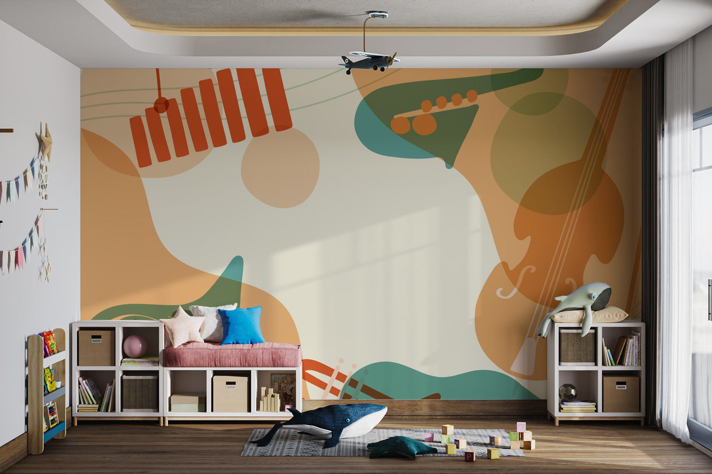 Abstract Music Instrument Wallpaper - Wallanza