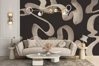Abstract Ribbons Wallpaper Mural - Wallanza