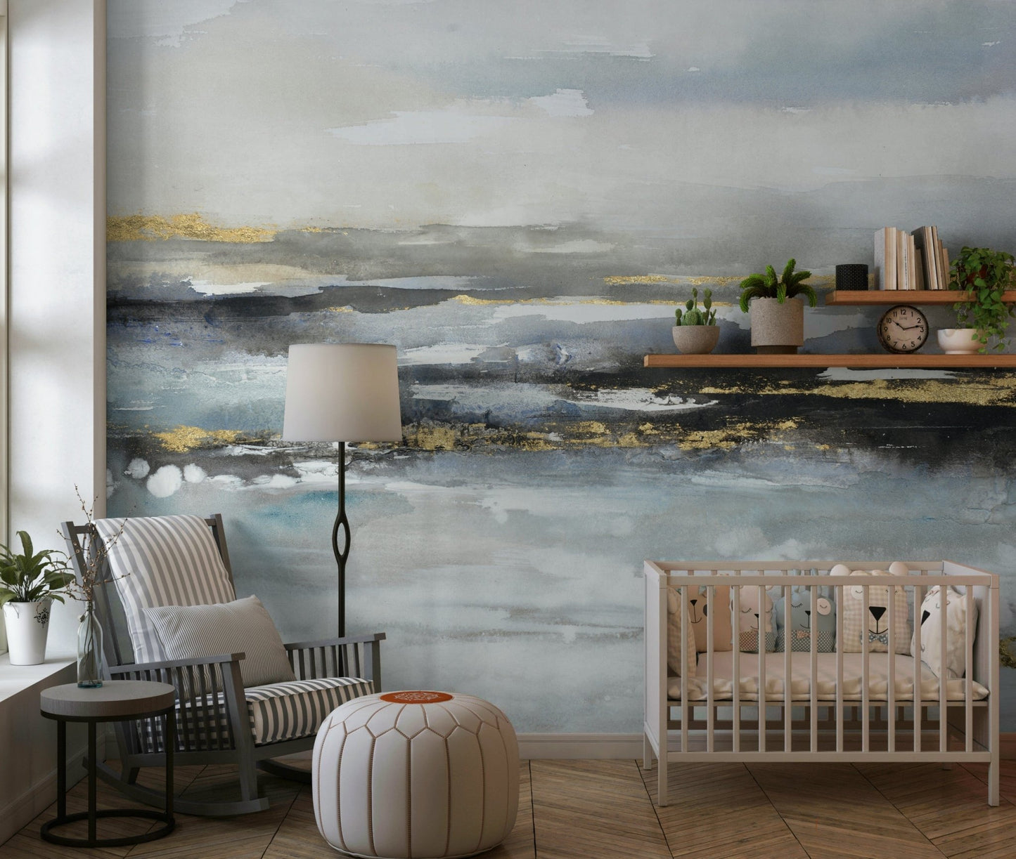 Abstract Seascape Wall Mural - Wallanza