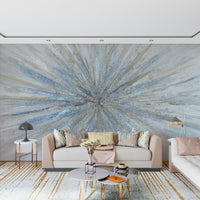 Abstract Starburst Wall Mural - Wallanza