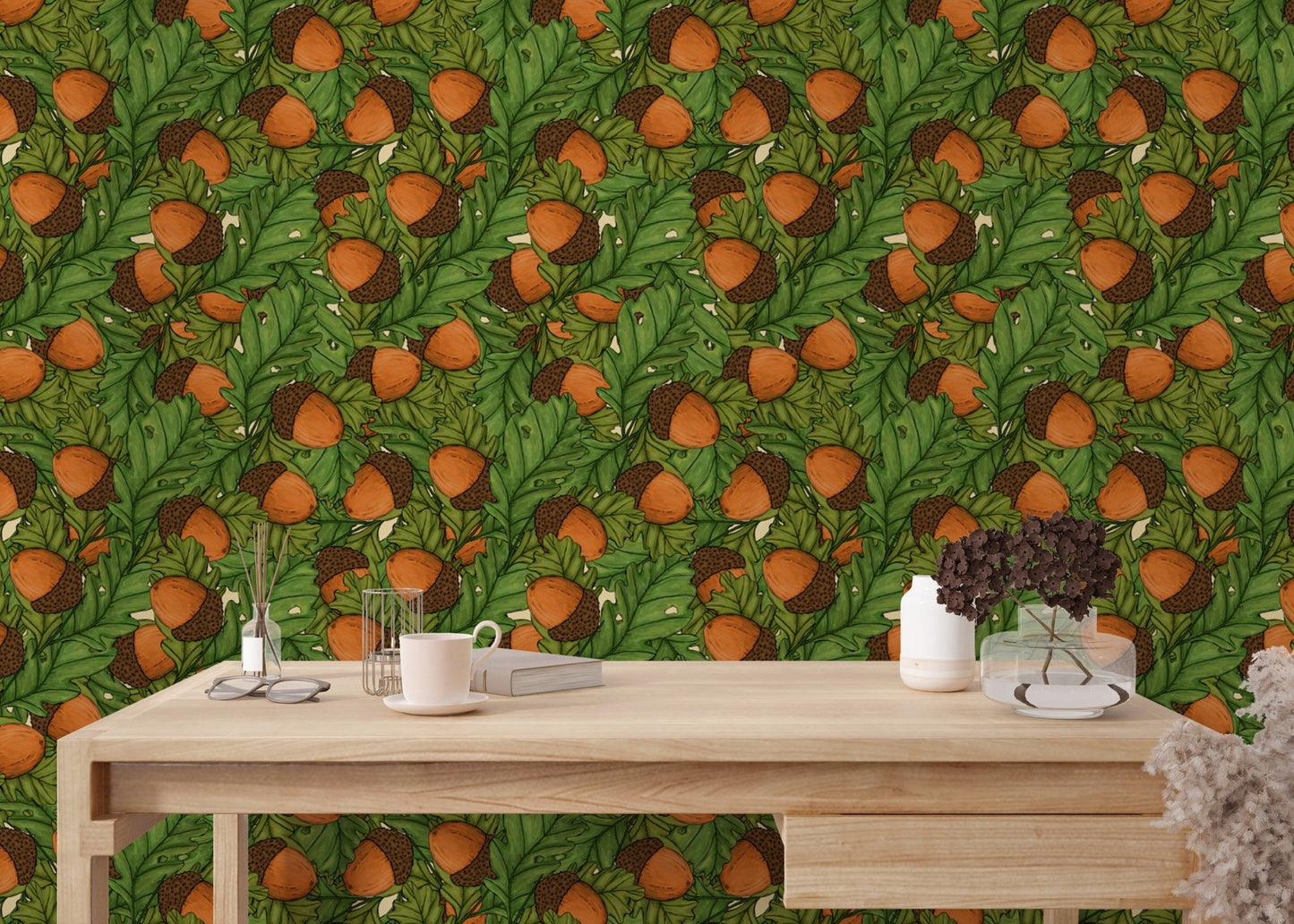 Acorns Wallpaper for Walls - Wallanza