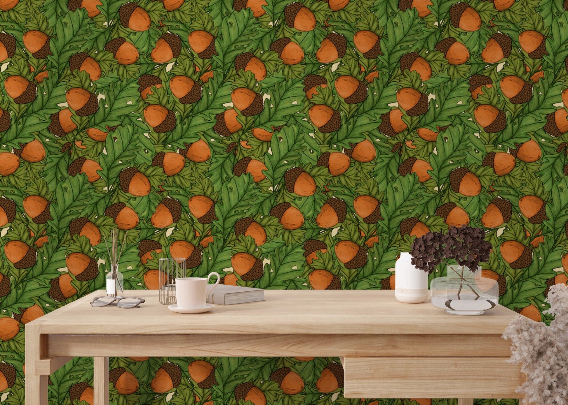 Acorns Wallpaper for Walls - Wallanza
