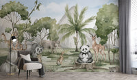Animal Kingdom Wallpaper Mural - Wallanza