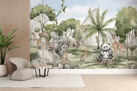 Animal Kingdom Wallpaper Mural - Wallanza