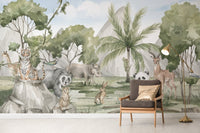 Animal Kingdom Wallpaper Mural - Wallanza