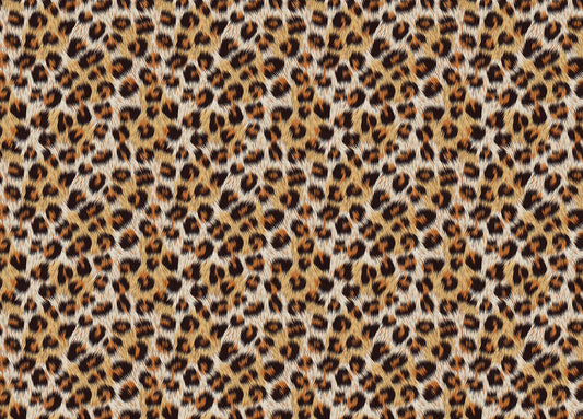 Leopard Skin Print Vector Seamless Pattern Wallpaper