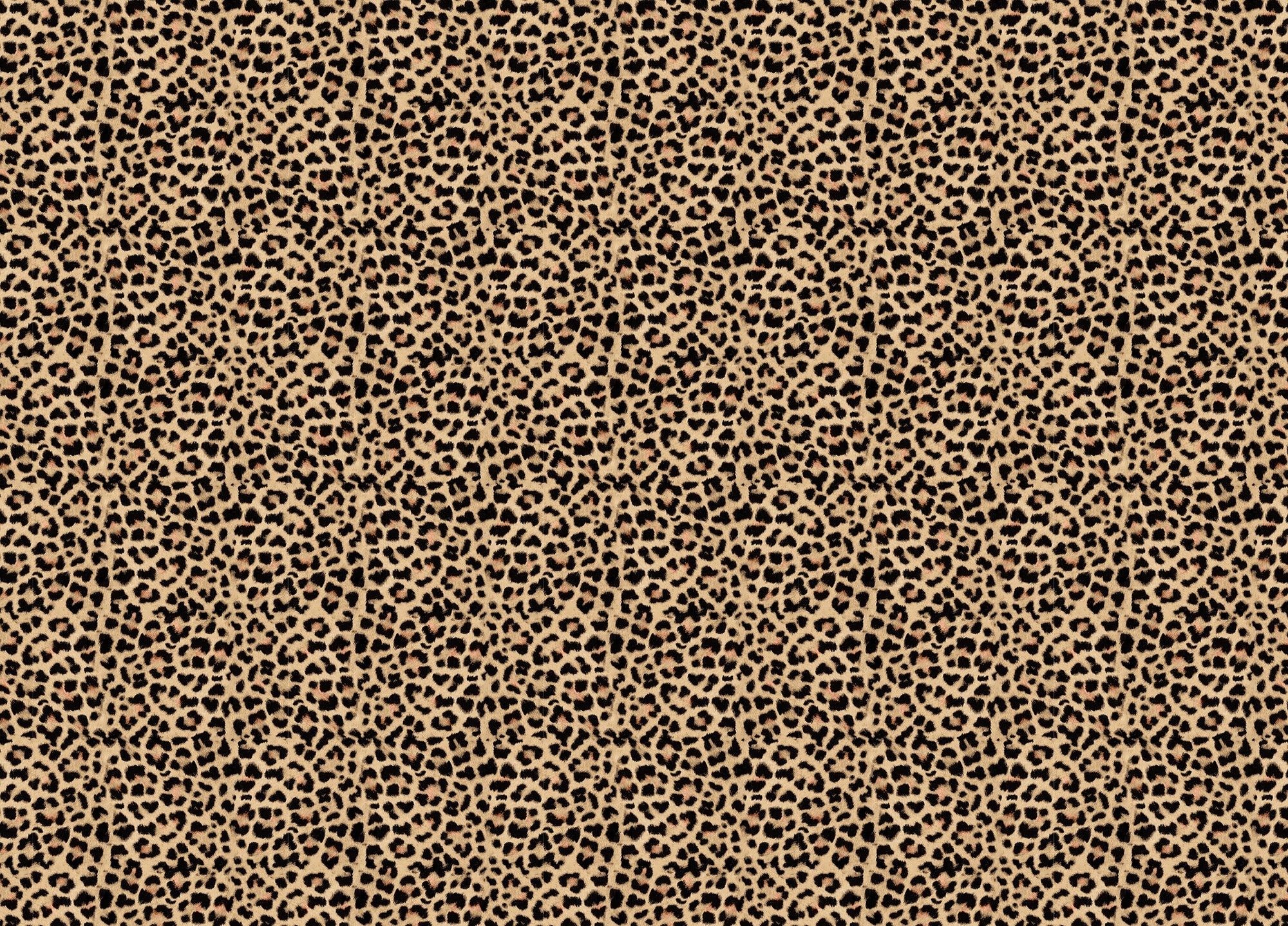 Brown Color Leopard Skin Texture Wallpaper For Walls