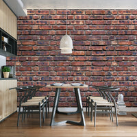 Antique Brick Texture Wallpaper Mural - Wallanza