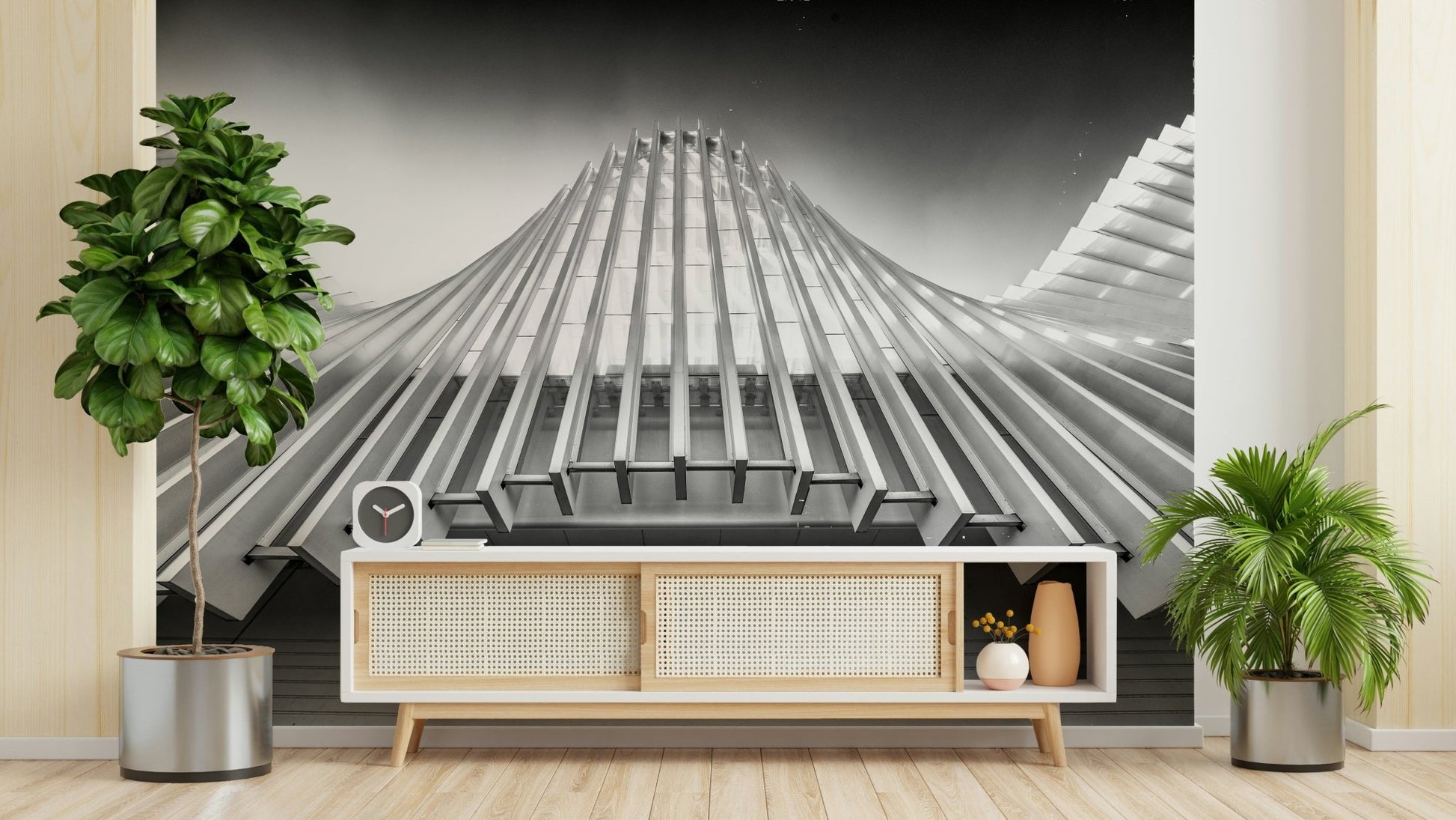 Architectural Ascent Wall Mural - Wallanza