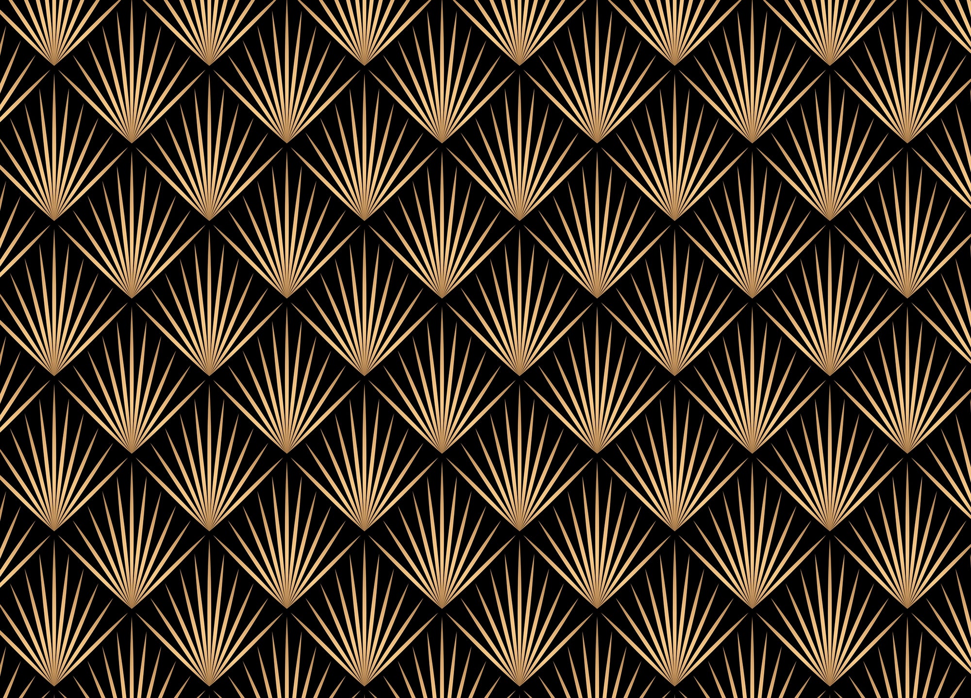 Art Deco Trellis Lines Repeat Pattern Wallpaper For Walls