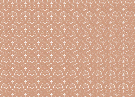 Cute Boho Seamless Pattern Arches Art Deco Wallpaper