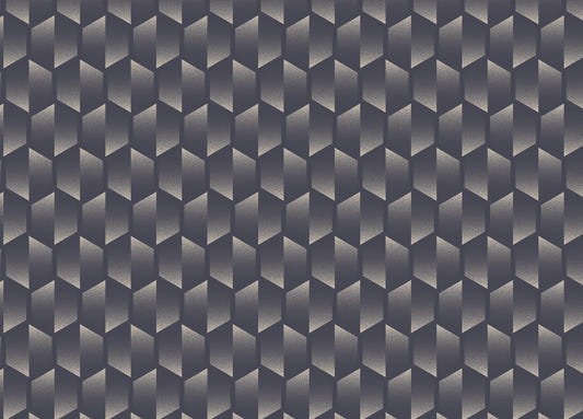 Old Fashioned Split Hexagons Design Art Deco Wallpaper