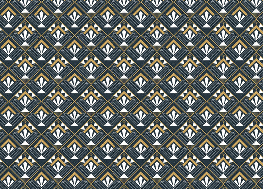 Abstract Vintage Design Art Deco Wallpaper For Walls