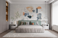 Artistic Shapes Wallpaper Mural - Wallanza