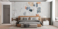 Artistic Shapes Wallpaper Mural - Wallanza