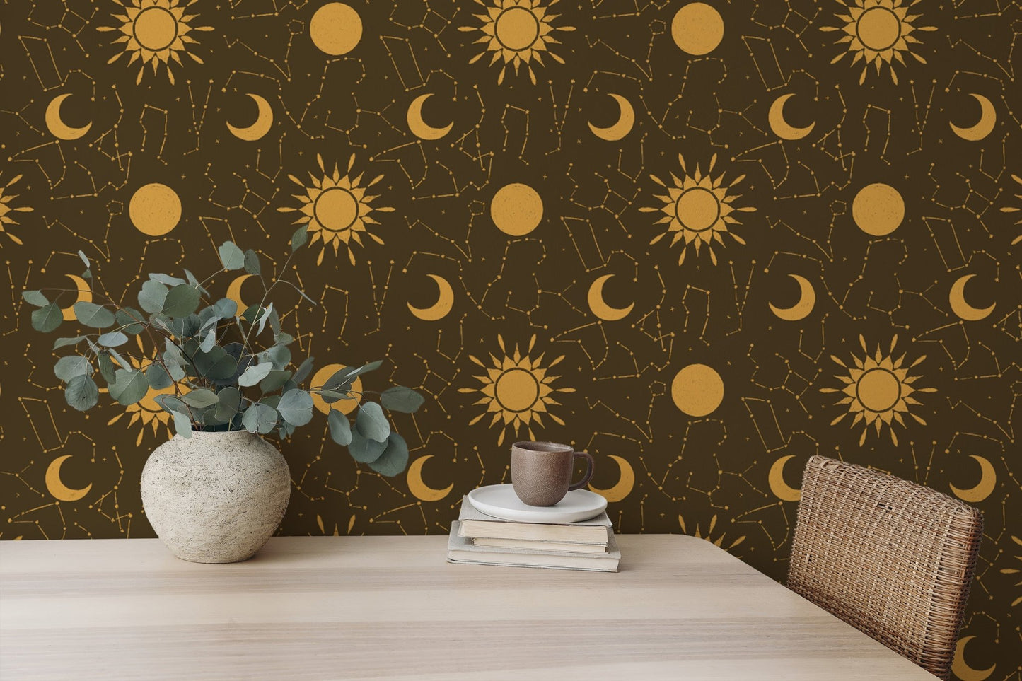 Astrology Constellations Design Wallpaper - Wallanza
