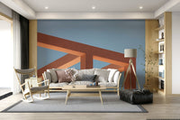 Azure Framework Wall Mural - Wallanza