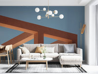 Azure Framework Wall Mural - Wallanza