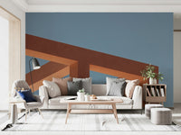 Azure Framework Wall Mural - Wallanza
