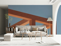 Azure Framework Wall Mural - Wallanza