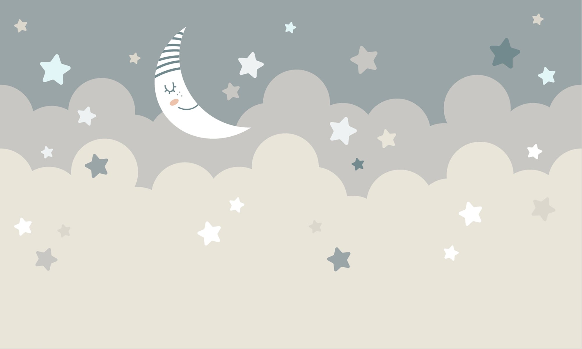 Childrens Galactic Starry Fantasy Murals