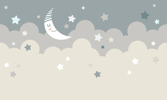 Childrens Galactic Starry Fantasy Murals
